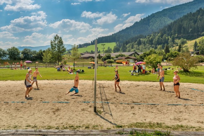 Beachvolleyballplatz in Eben
